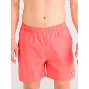 SAXX Swim Trunks Orange Coral Board Shorts Mens Go Coastal 2N1 Volley XL NWT